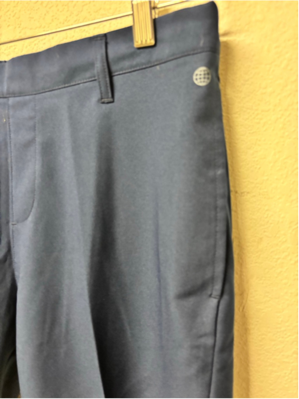 Boys Adidas Golf Shorts L Navy 14-15yr - Picture 2 of 6